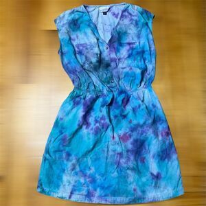 Universal Thread Co. One of a Kind Tie-dyed Dress 100% Cotton, Women’s Medium